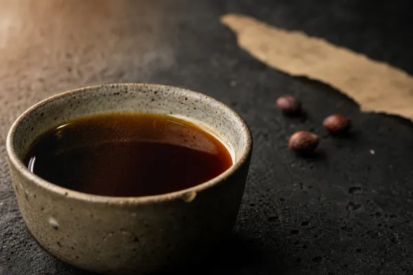 萊茵咖啡 衣索比亞 耶加雪菲，完成後的飲品成品照