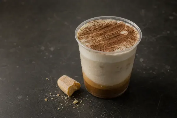 Tiramisu Latte, a finished drink served by Rhine Coffee